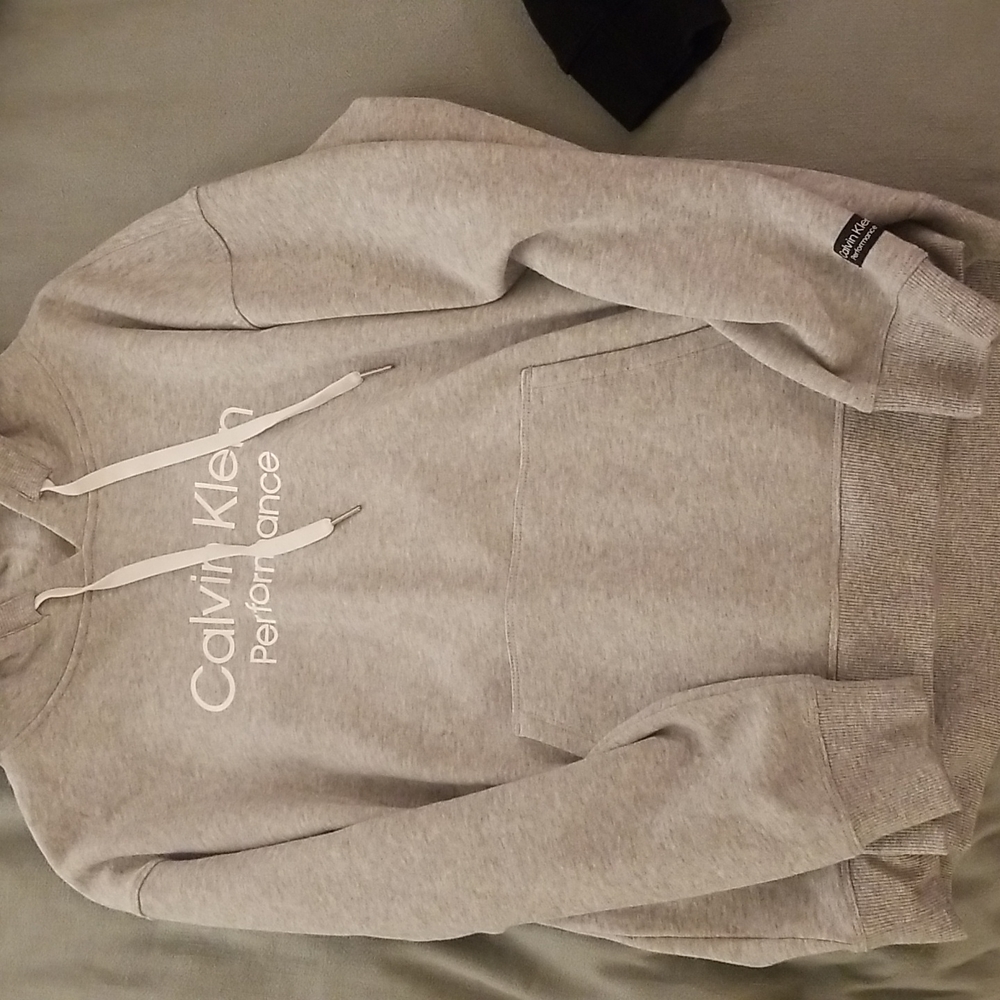 Large Calvin Klein hooded sweatshirt